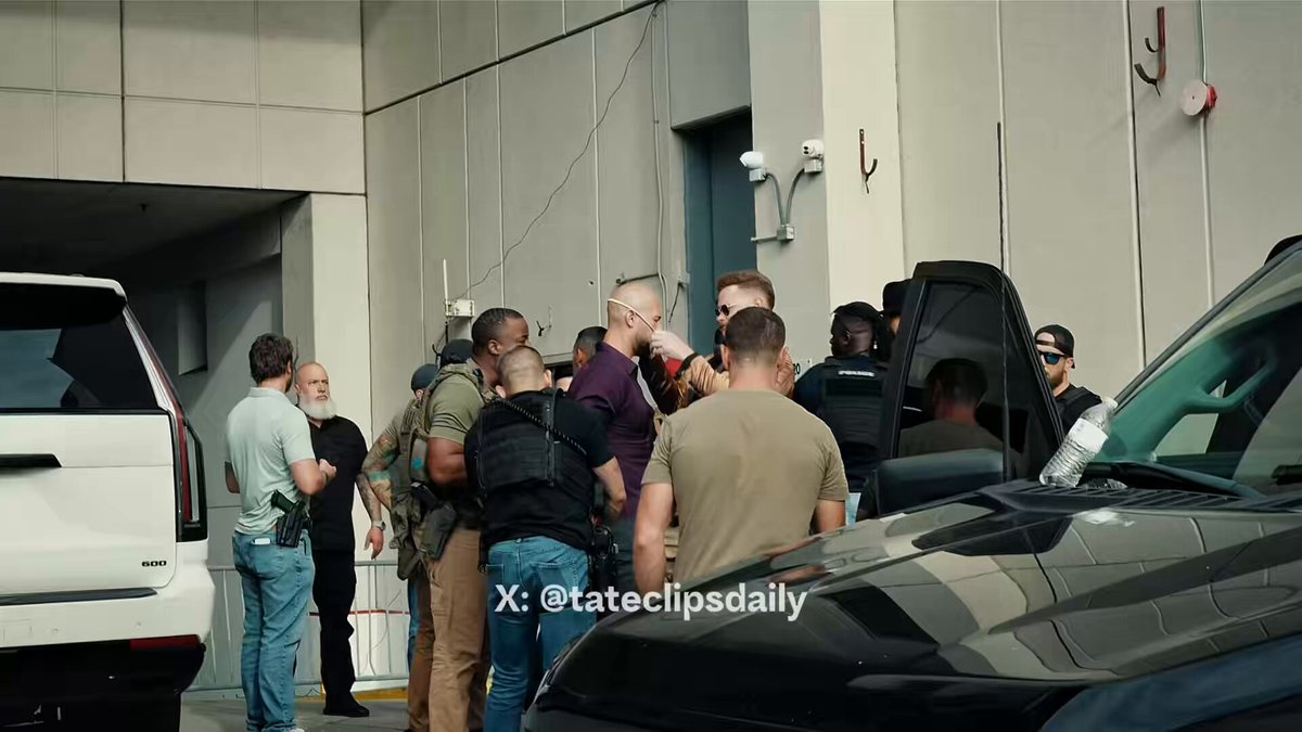 BREAKING: Newly surfaced HD footage of the Tate brothers’ arrest.