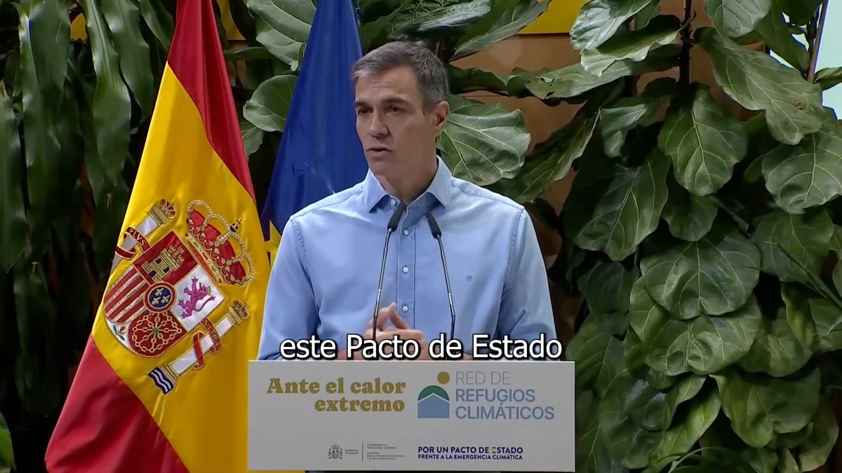 Urgen soluciones que construyan una España más segura, más habitable y preparada para los desafíos futuros. El Pacto de Estado frente a la Emergencia Climática es una prioridad nacional que nos atañe a todos. Esta batalla no la ganará un Gobierno en solitario. La ganará un país unido, consciente de lo que está en juego y decidido a proteger su territorio, su futuro y la vida de su gente.