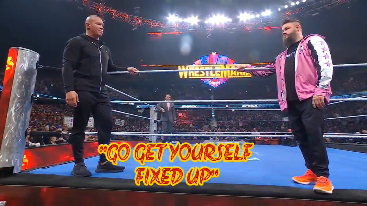 Kevin Owens announcing his neck injury to the fans is one of the most heartbreaking moments for me in recent memory 💔 You could see the disappointment & sadness on his face. Even Randy Orton broke the character & said "Go get yourself fixed up" 🫶 It's been over 15 months since we saw KO in a WWE ring🥺