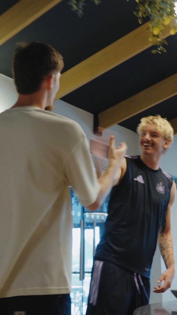 Welcome back, lads 👋