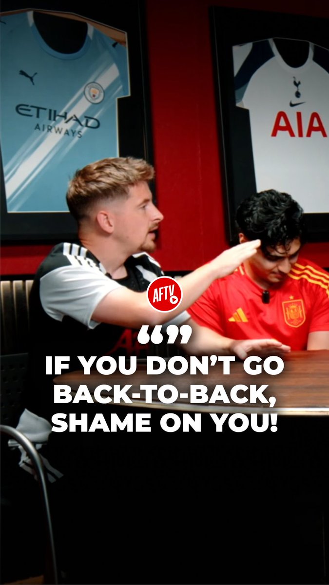 Rival fans are already expecting us to win the league again! 😅 #WeComeInPeace