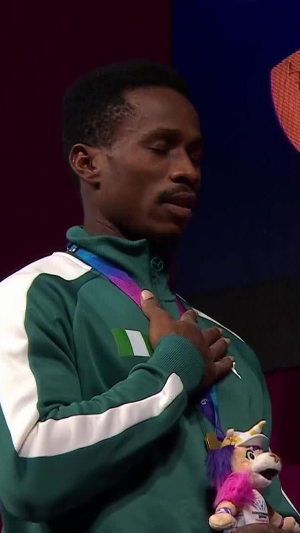 The Nigerian national anthem rings out again at #Glasgow2026 🇳🇬 #SSCommonwealthGames