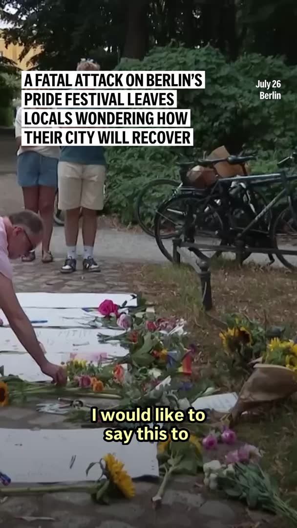 A fatal attack on Berlin's Pride festival leaves locals wondering how their city will recover. The van ramming and stabbing near Berlin’s Pride festival is believed to have been an Islamic extremist terror attack, Germany’s interior minister said on Sunday.