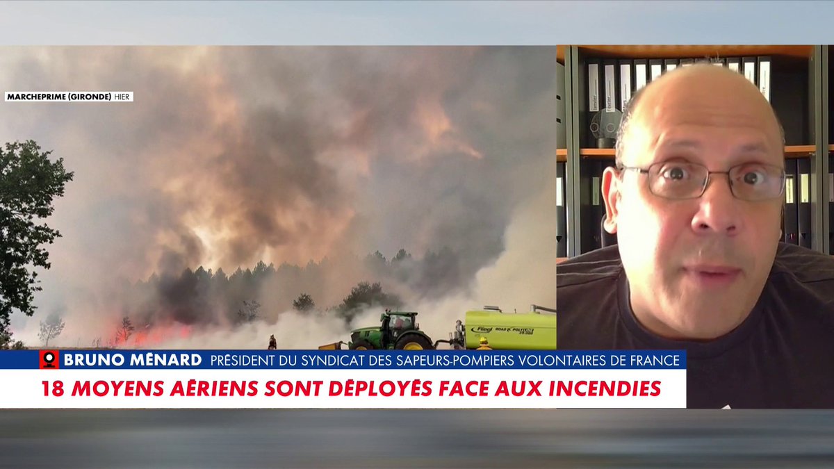Bruno Ménard : «Le gouvernement n'a pas anticipé le réchauffement climatique comme il fallait», dans #MidiNewsEte Toute l'info est à retrouver sur