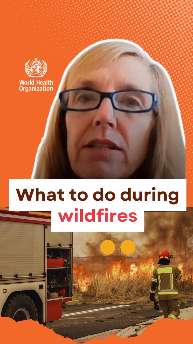 What you can’t see can still harm your health. As wildfires grow more intense and widespread, the air pollution they cause is putting millions at risk; especially children, older adults, pregnant people, and those with preexisting health conditions. Going indoors can help reduce exposure, but protection isn’t equal everywhere. This video explains how wildfire smoke affects your health, who’s most vulnerable, and what can help protect you. In some regions, particularly in parts of the Northern Hemisphere, masks may be recommended. Understand the risks. Protect your health. Share to protect others.