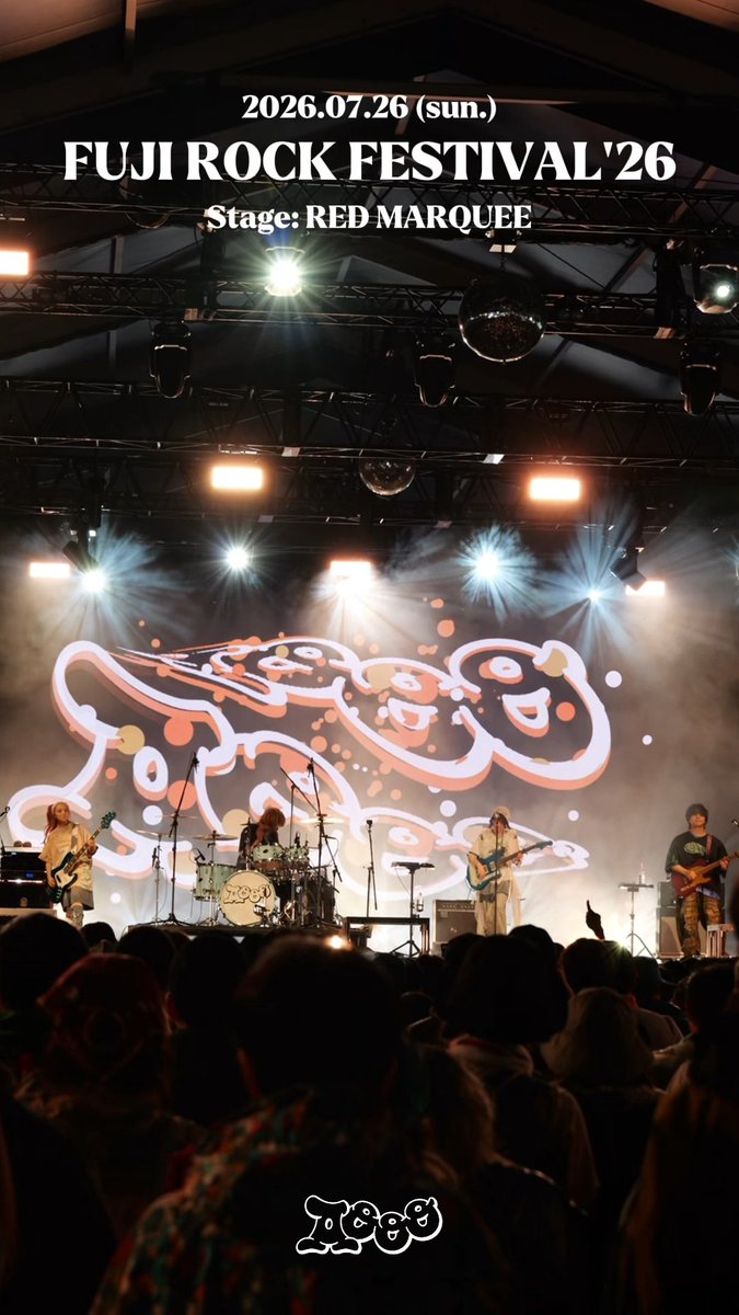 FUJI ROCK FESTIVAL'26 #Aooo Memories🌻 #fujirockfes