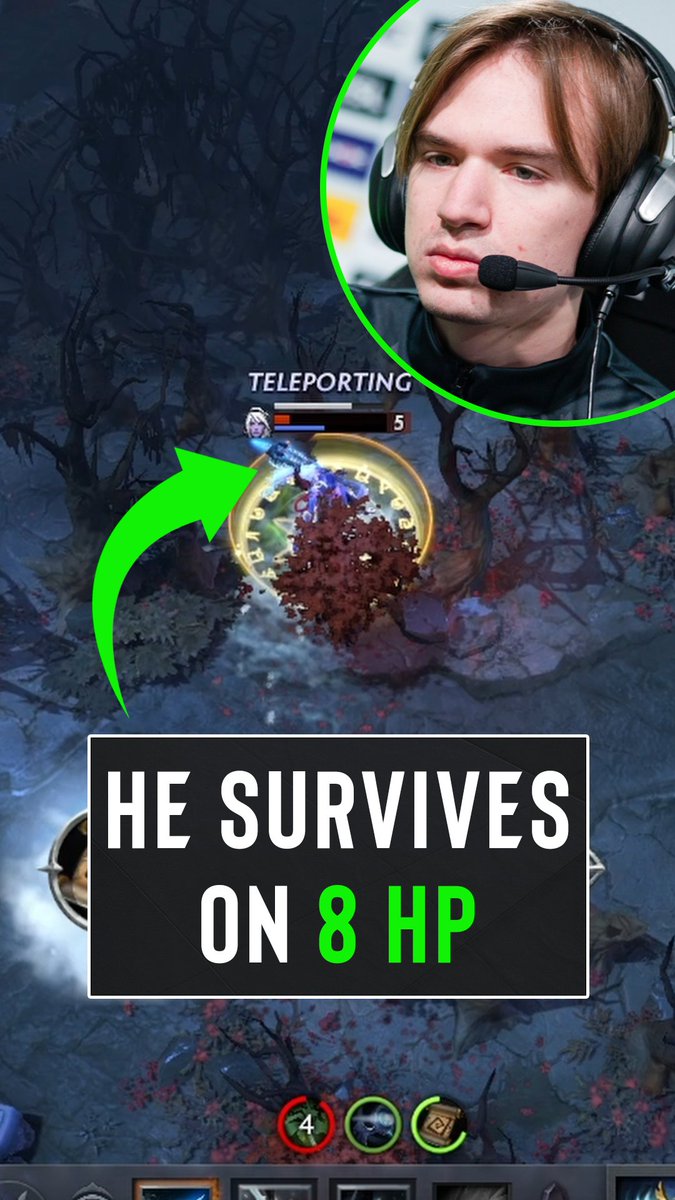 Quick thinking saved Pure's life! 🤯 #dota #dota2 #learndota