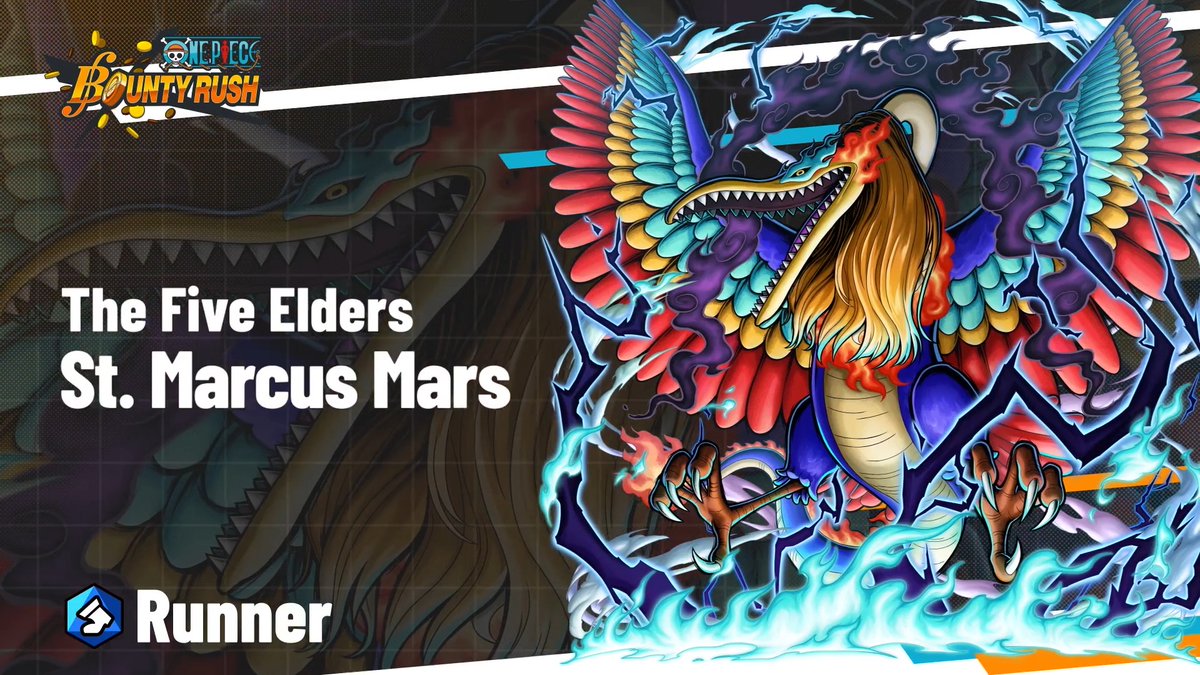 [7.5 Year Anniversary Live Broadcast] Here's a sneak peek of the gameplay reveal video for Extreme Legendary Character "The Five Elders St. Marcus Mars"! #OPBRLive #BountyRush #ONEPIECE