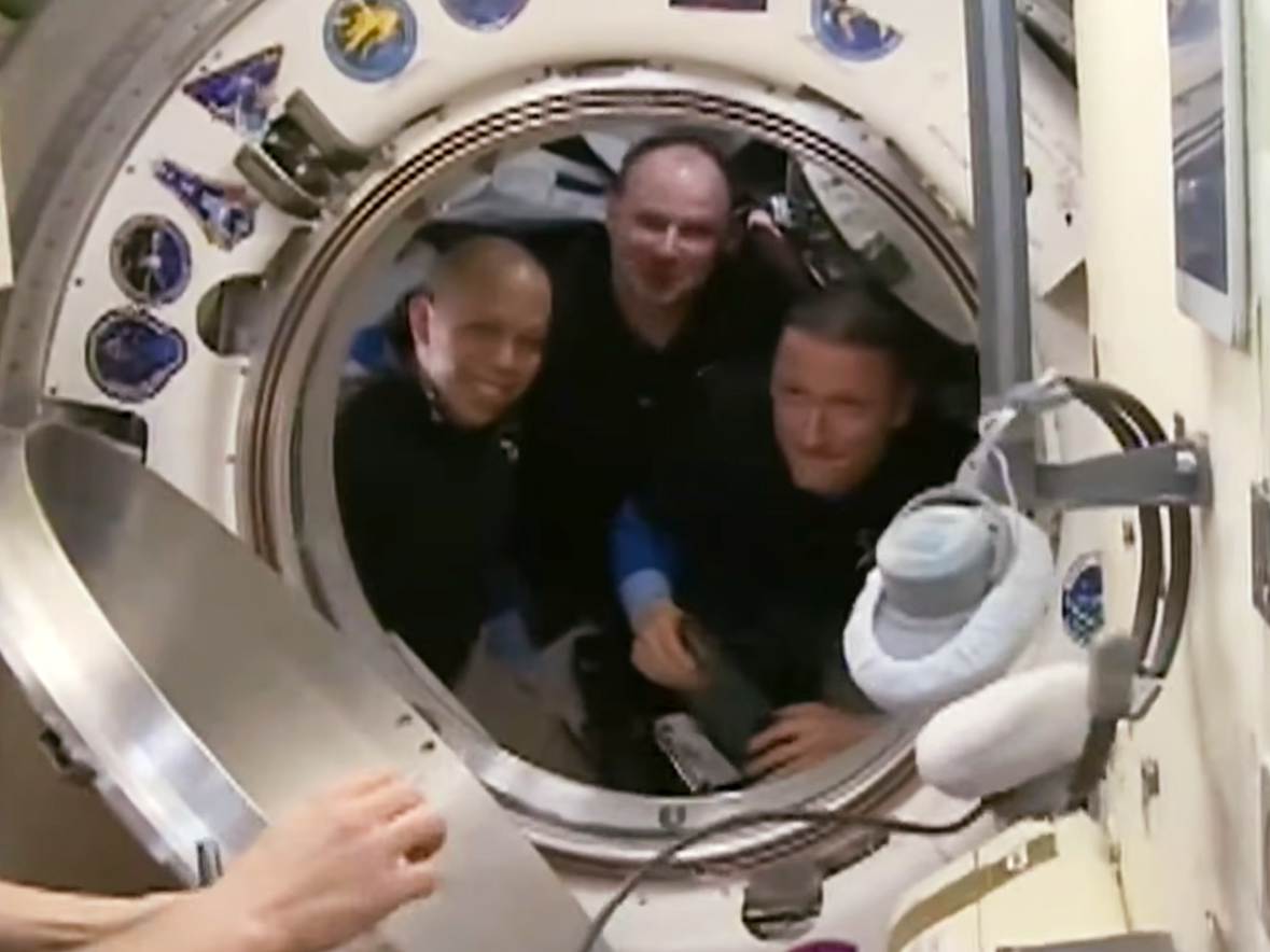 Expedition 74 crew members Chris Williams of NASA and Sergey Kud‑Sverchkov and Sergei Mikaev, both from Roscosmos, returned to Earth aboard the Soyuz MS‑28 spacecraft in Kazakhstan on Sunday, July 26, 2026. More...