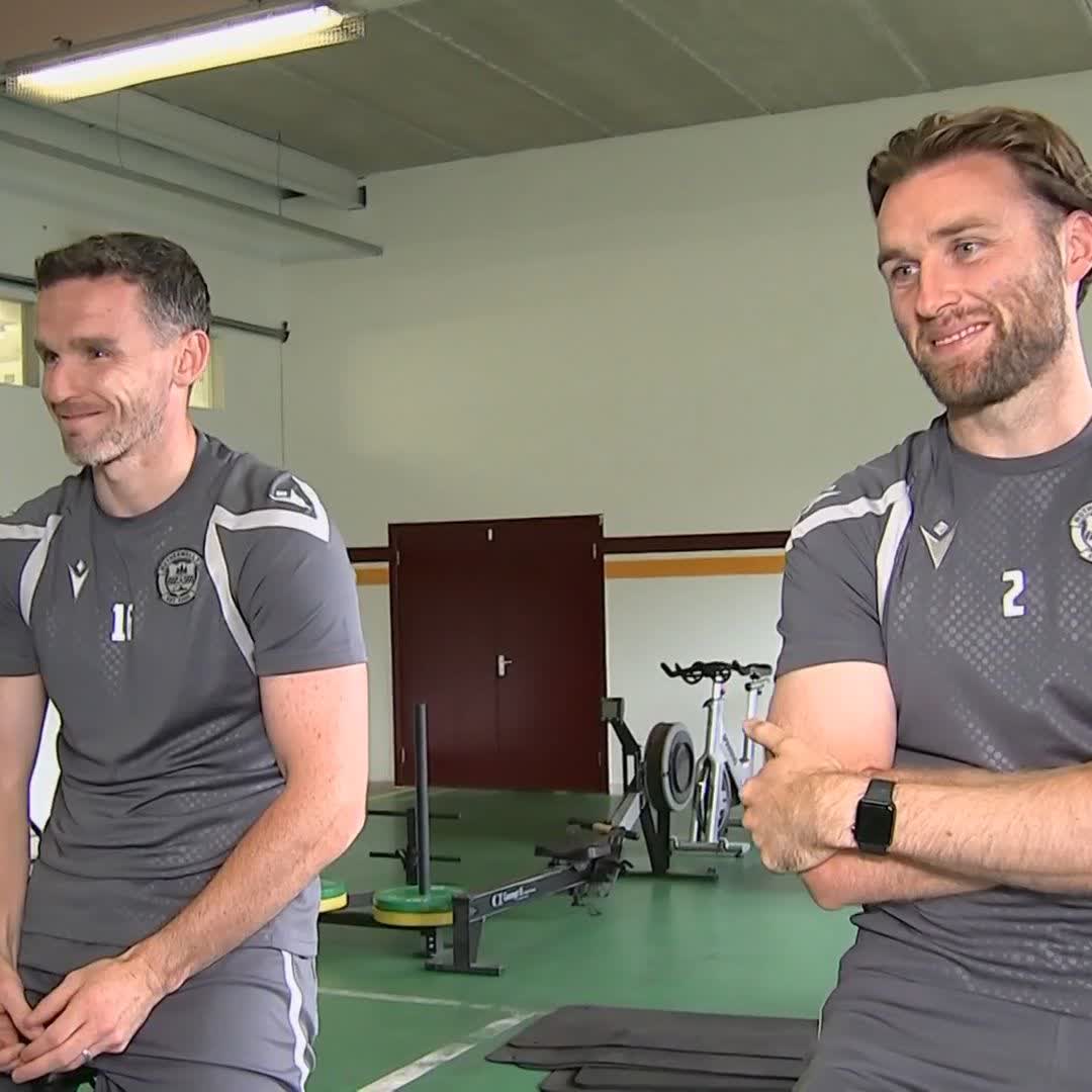 🗣️ “We’re both champing at the bit, wanting to be out there.” Motherwell’s Stephen O’Donnell & Paul McGinn on European football and new manager Alfred Johansson as they face Hibernian in their Premiership opener on Sunday, live on Sky Sports 📺