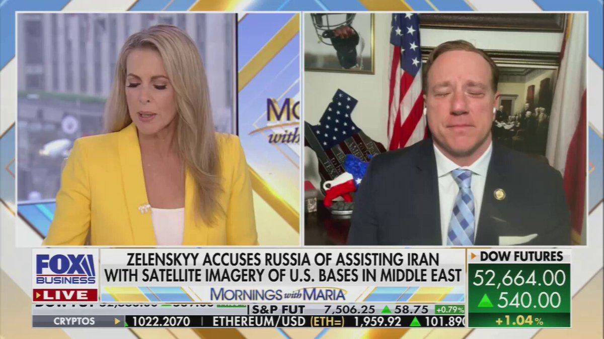 Rep. Pat Fallon: "What concerns me is the IRGC seems to be absolutely committed to watching their country disintegrate, and not caring at all so long as they get to rule over the ashes"
