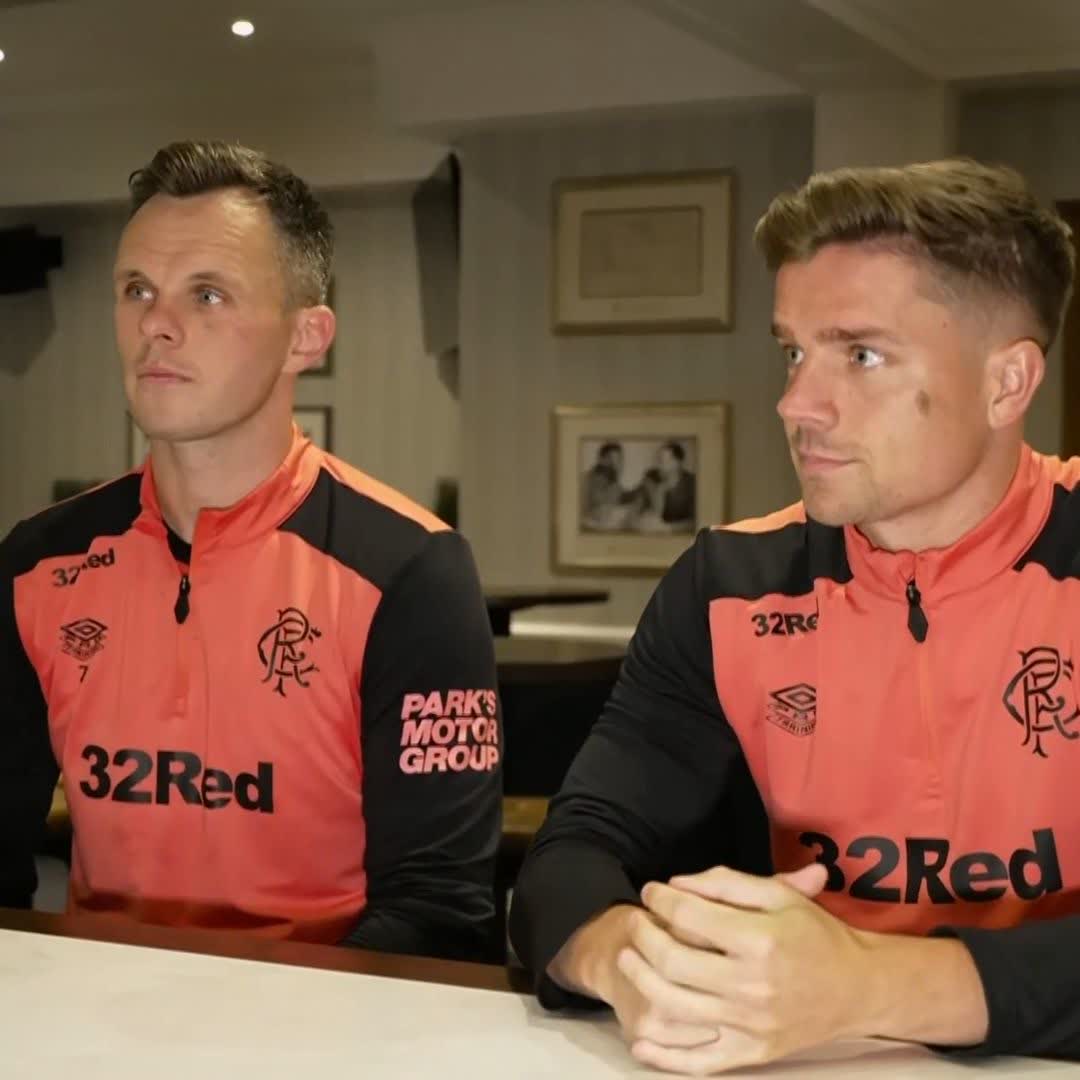 🗣️ “It’s always been a dream of mine to be here.” 🗣️ “We're ready to go.” Lawrence Shankland &amp; Cammy Devlin on joining Rangers, what they can bring, and the reception they expect when returning to Tynecastle ⤵️