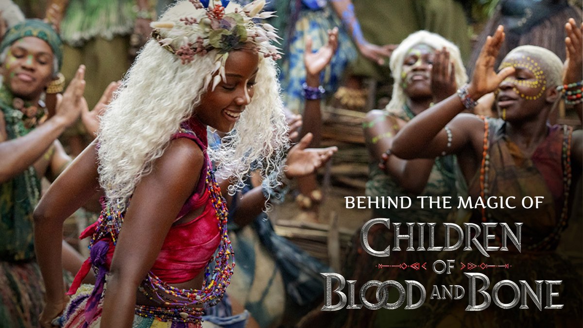 Go behind the scenes as the world of Orïsha comes to life. Trailer drops TOMORROW. Children Of Blood And Bone - only in theatres January 15, 2027.