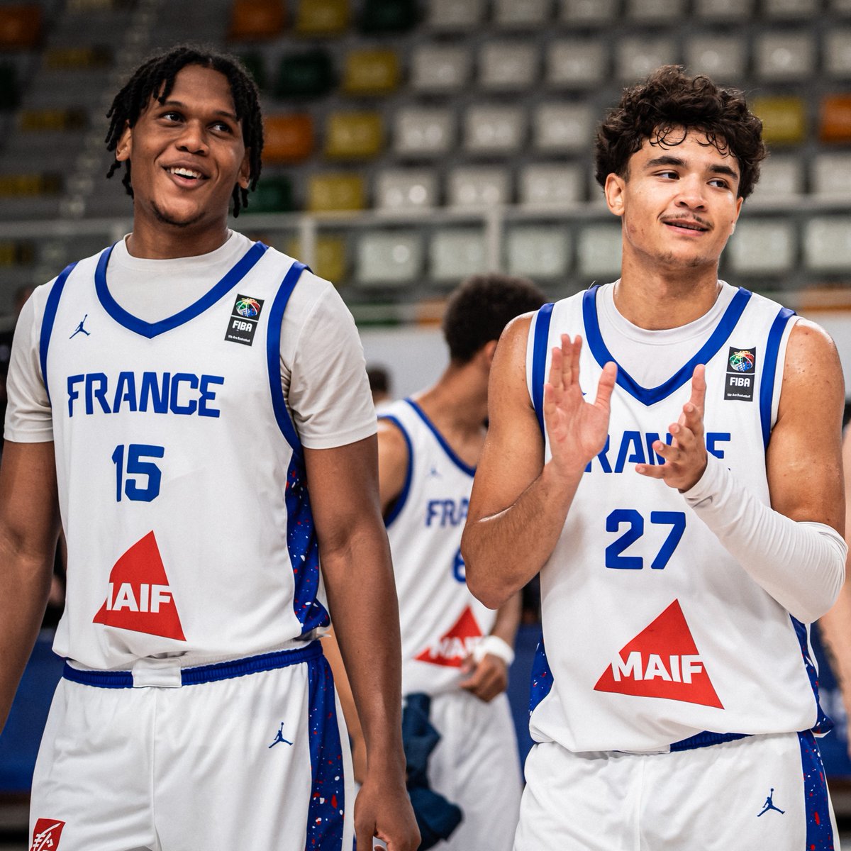 Game of the tournament so far? 🤯 With a 10-0 run in the last 4 minutes, Fédération Française de BasketBall secure a crucial win in Group A 🇫🇷 #U18EuroBasket