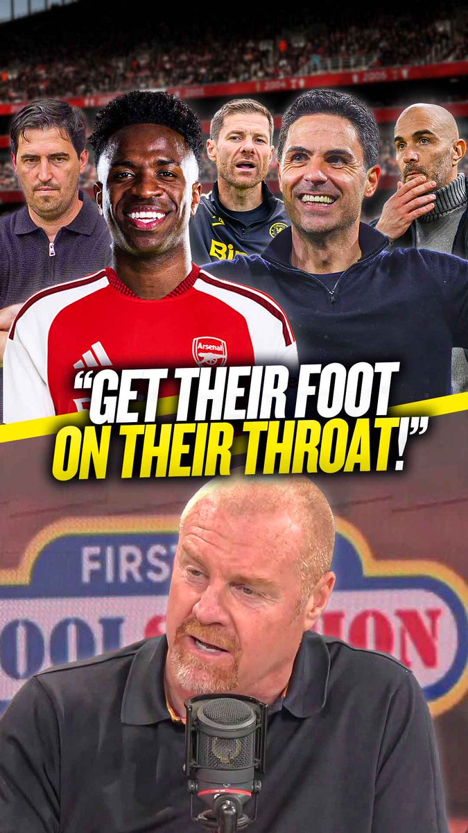 ⭐️ "Incredibly talented player!" 🔥 "Get your foot on your [rivals'] throat, get your foot on the gas! Hit hard!" 😅 "Maybe he needs the signing on fee to pay for his chin surgery..." Sean Dyche insists Vinicius Jr would be a fantastic signing for #AFC this summer! ✅