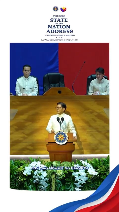 Hindi natin kaliligtaan ang mga manggagawang Pilipino, lalo na ang middle class, pati na ang mga maliliit na negosyo. Hiling natin sa ๐๐ฐ๐ฏ๐จ๐ณ๐ฆ๐ด๐ฐ na palawakin ang ๐ถ๐ป๐ฐ๐ผ๐บ๐ฒ ๐๐ฎ๐
๐ฒ๐
๐ฒ๐บ๐ฝ๐๐ถ๐ผ๐ป para maisama ang mga kumikita ng hanggang โฑ๐ฏ๐ฑ๐ฌ,๐ฌ๐ฌ๐ฌ kada taon, alisin ang minimum corporate income tax para sa maliliit na negosyo, at magbigay ng ๐๐ข๐ฃ๐๐จ๐ฉ๐ฎ sa mga hindi nabayarang ๐ช๐ฏ๐ค๐ฐ๐ฎ๐ฆ ๐ต๐ข๐น, ๐ฆ๐ด๐ต๐ข๐ต๐ฆ ๐ต๐ข๐น, ๐ฅ๐ฐ๐ฏ๐ฐ๐ณโ๐ด ๐ต๐ข๐น at ๐๐๐, kasama ang mga kaugnay na multa.