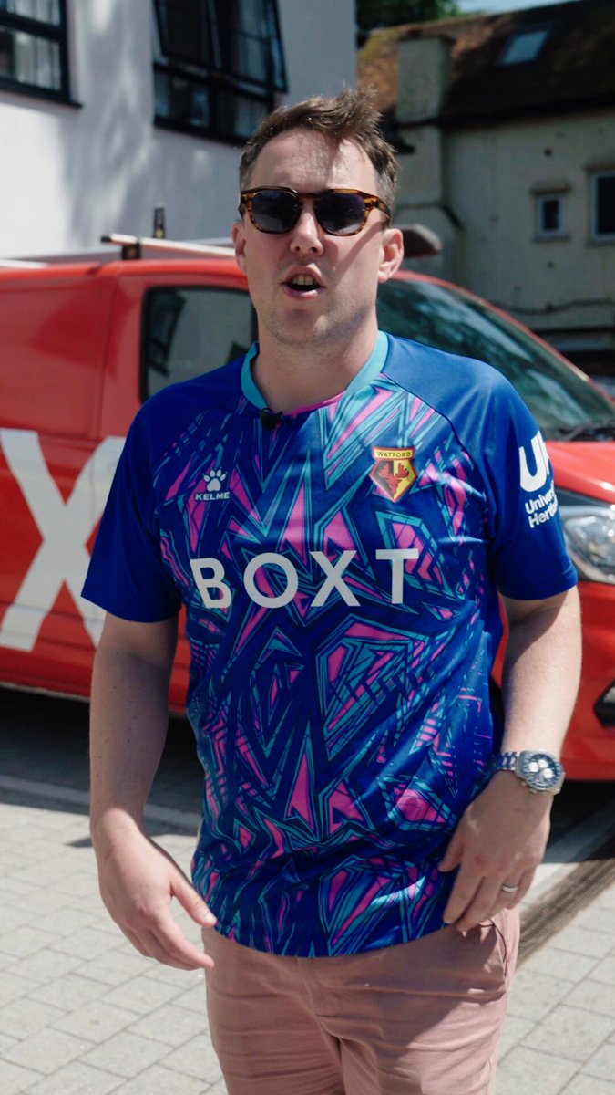💛 You beauty Chris Stark and BOXT surprise Watford fans Stanley, Giselle and Sophie with a brand new 2026/27 home shirt.