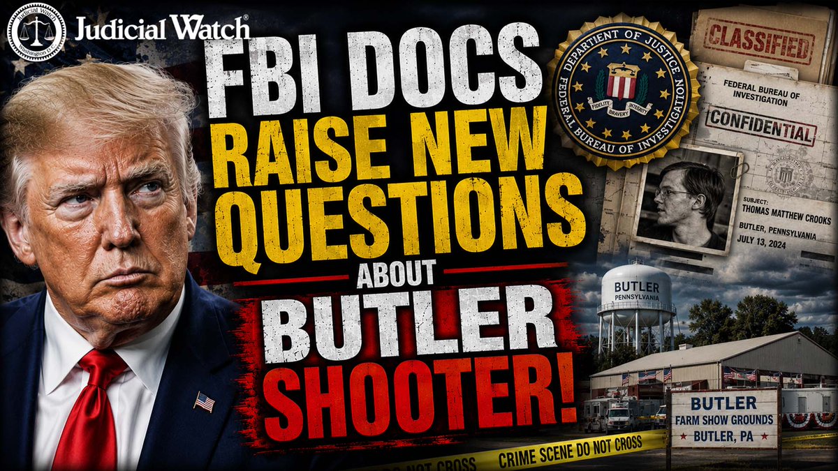 FBI Docs Raise New Questions About Butler Shooter! Tom Fitton