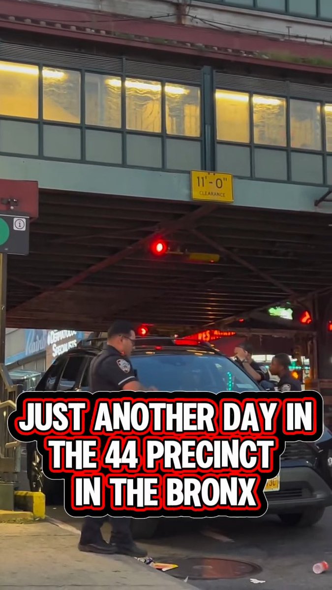 Car stops in the NYPD’s 44th Precinct in the Bronx can turn dangerous in seconds. In this incident, three officers attempted to stop a vehicle before the driver fled, and then the calvary arrived. Incidents like this highlight the risks officers face during routine traffic stops. Respect for the law—and accountability for those who violate it—matters for public safety.