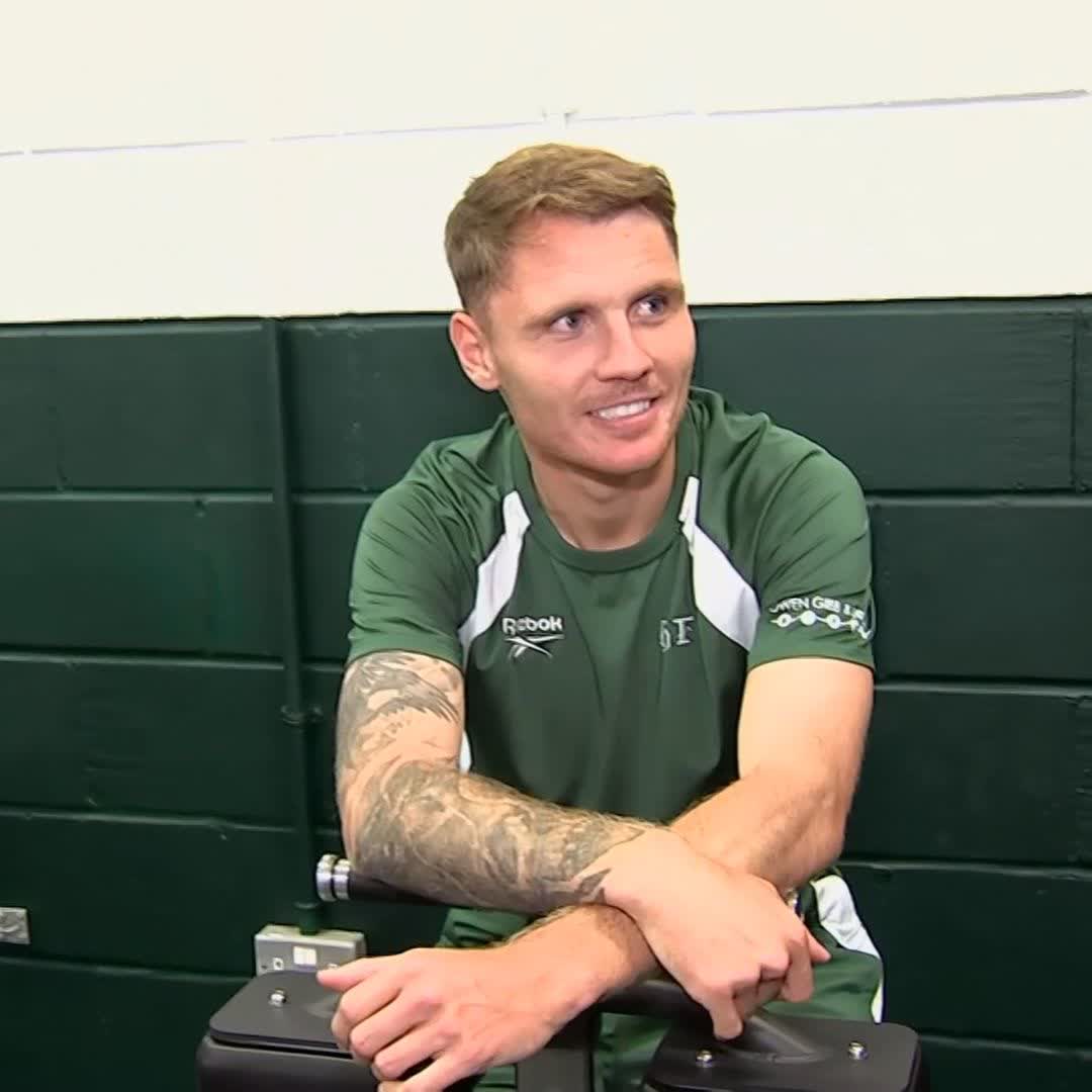 🗣️ “I was so delighted when Hibs came calling, it’s always been a dream of mine.” Jason Kerr on “bringing success back to the club”, hoping for a Conference League turnaround and facing Motherwell in their Premiership opener on Sunday, live on Sky Sports ⤵️