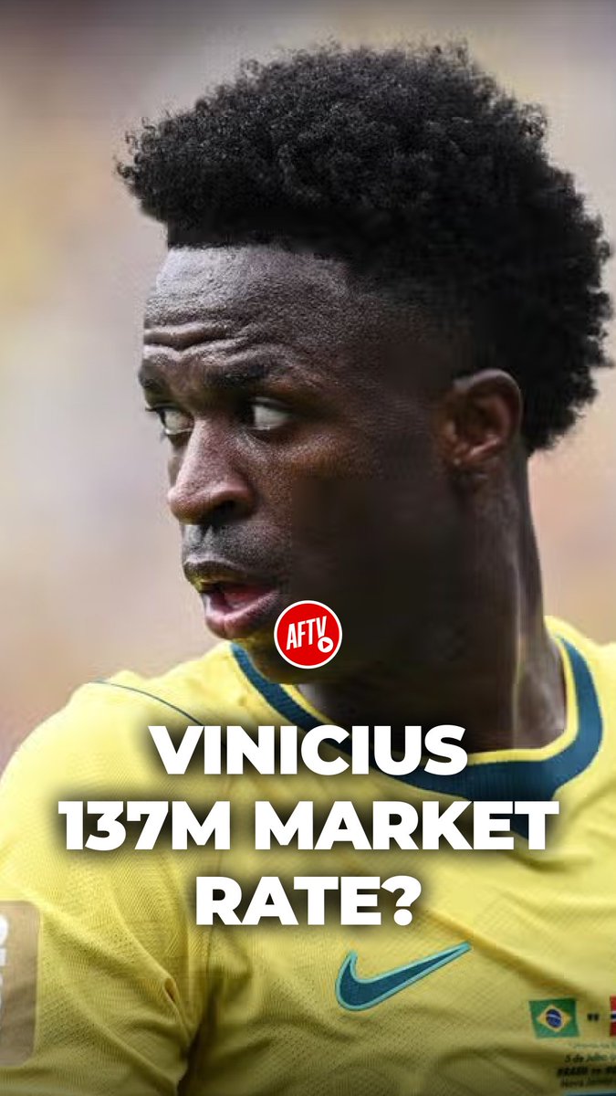 Compared to Rogers, Anderson and Isak, the price of Vinicius looks pretty reasonable. 💸 #TransferDaily