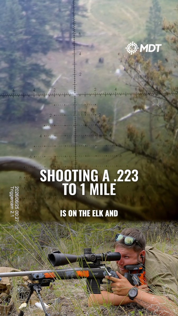 You won’t believe this INSANE 1 mile shot with a .223 🤯