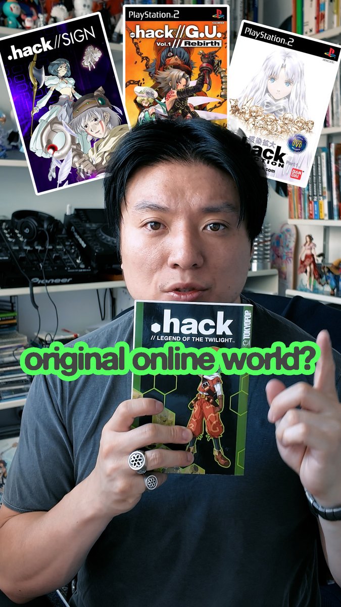 .hack// was one of the coolest worlds and was an ambitious trans-media narrative... idk if we've seen something like this since
