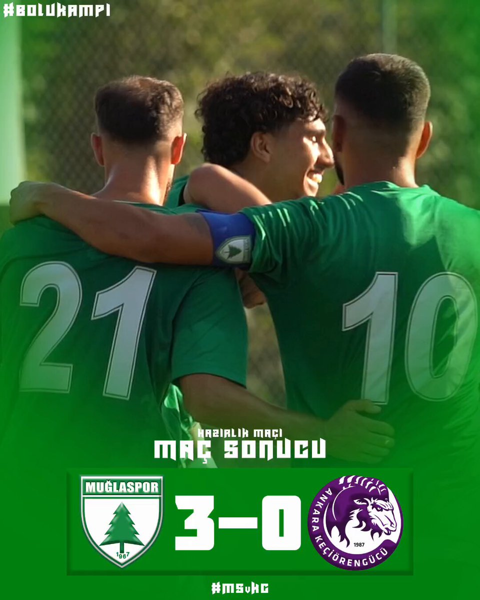 Maç Sonucu | Muğlaspor 3-0 Keçiörengücü ⚽⚽Salem Bouajila ⚽Driton Camaj #BoluKampı