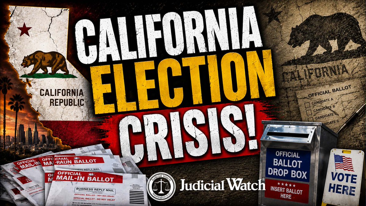 Why is California STILL Counting Ballots?! Tom Fitton