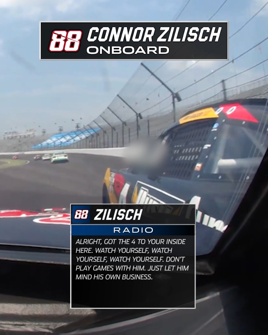 Frustrations boiled over from the radio to the race track Sunday.