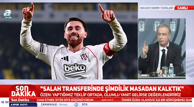 🗣️ Önder Özen: “Türkiye'nin 1 numaralı orta saha oyuncusu Orkun Kökçü, Beşiktaş'ta oynuyor. Yıldızı dışarda aramayalım, kendi oyuncumuz var.”