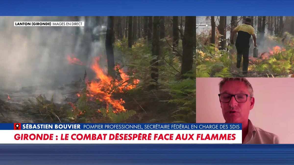 Sébastien Bouvier, pompier professionnel, dénonce le mauvais équipement des sapeurs-pompiers sur le terrain : «Des pompiers sont intoxiqués au monoxyde de carbone», dans #PunchlineEte Toute l'info est à retrouver sur