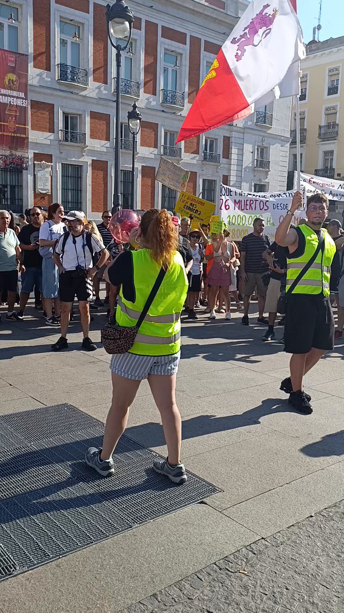 En Madrid, el pueblo arde. El valle del Tietar se quema entero.