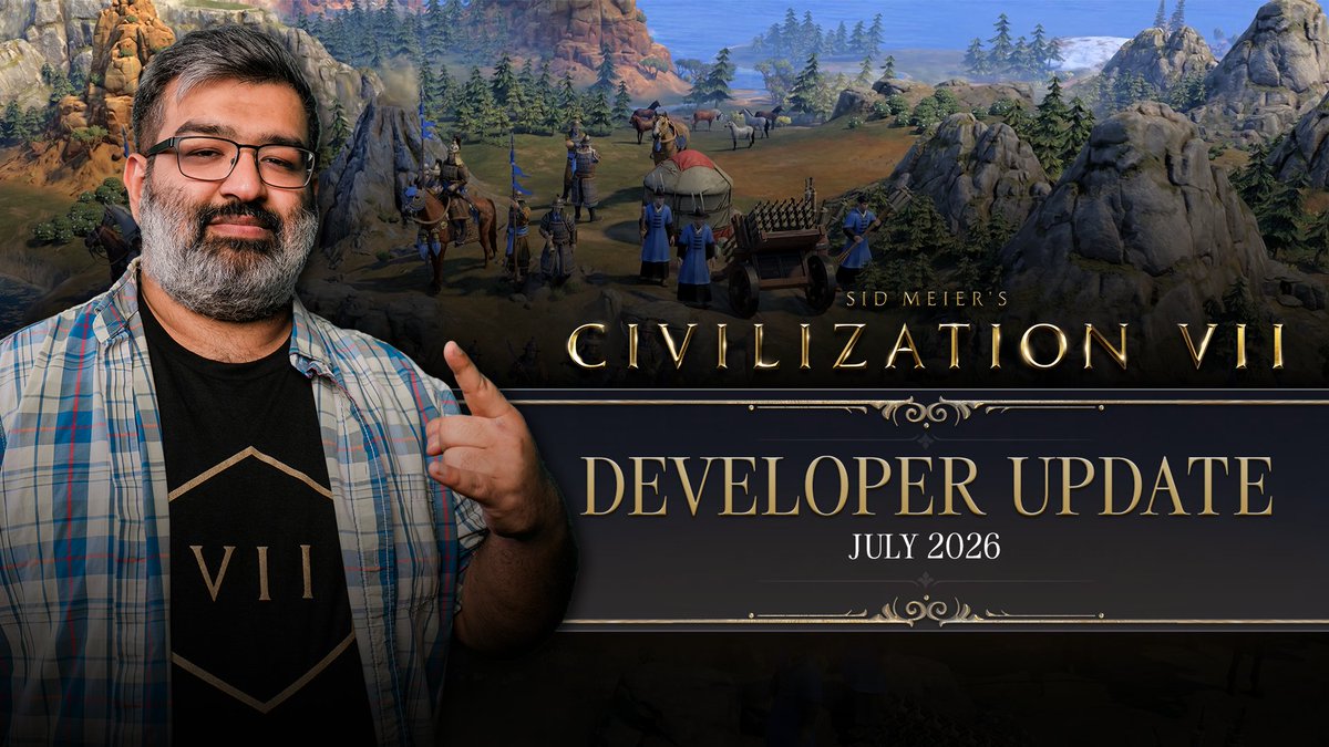 Watch as Firaxis Games shares their vision behind the July 2026 Update for Civilization VII. Update 1.4.2 releases tomorrow, July 28!