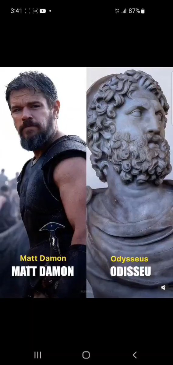 "Odyssey" Actor vs Mythical Figure Comparison How would you rate the casting? Good or bad