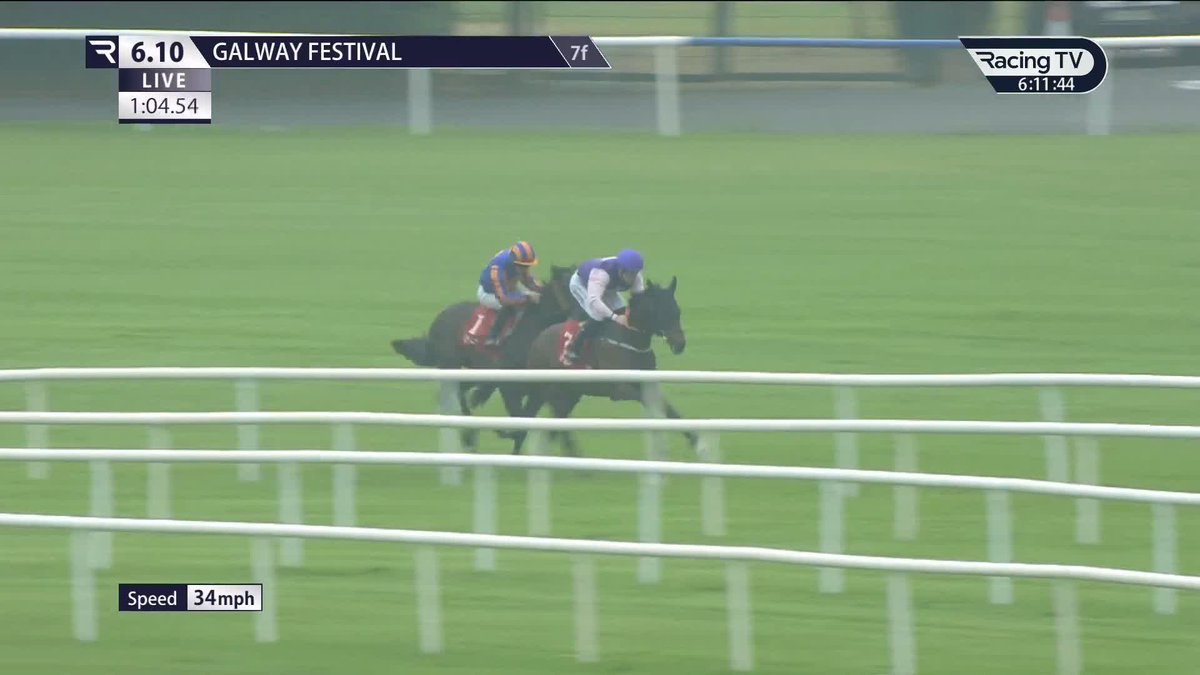 Following in the footsteps of Constitution River... Trean (Bayside Boy) sheds his maiden tag comfortably under Billy Lee for Paddy Twomey Racing ✅ Irish Stallion Farms | Galway Races