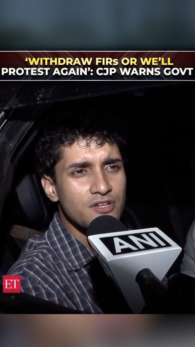 ‘Govt has time till tomorrow’: #CJP’s #SauravDas sets deadline, issues ultimatum to govt 🔗