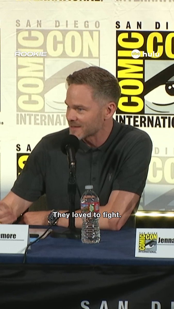 Is Wesford going to be #TheRookie's new iconic duo? 😉 #SDCC