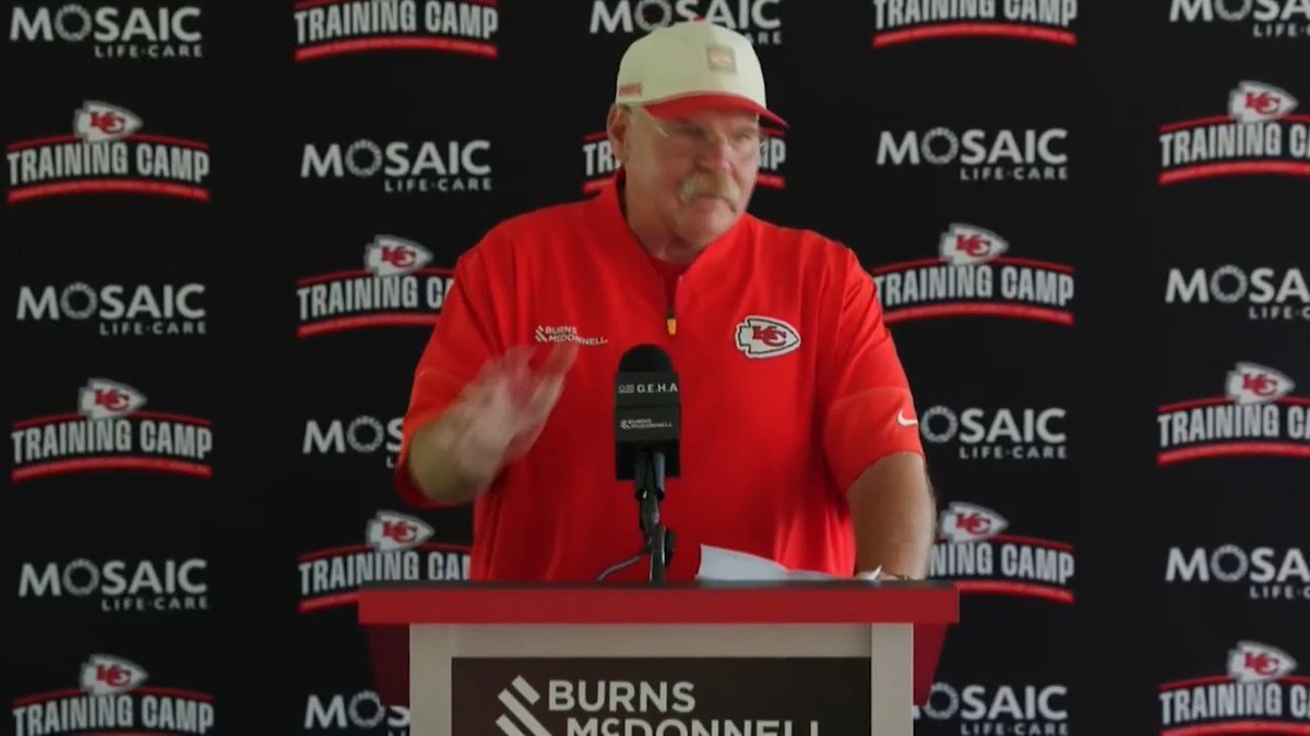 🚨 Andy Reid addresses shooting of Eric Bieniemy's wife, updates condition. Credit: Kansas City Chiefs