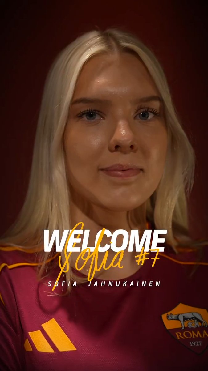 ๐ค Benvenuta alla Roma, Sofia Jahnukainen! ๐ซ๐ฎ #ASRomaFemminile