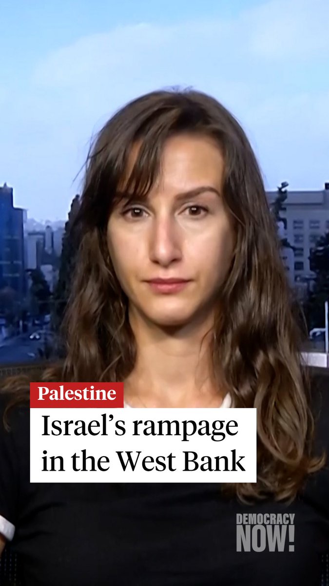 A new wave of violence by Israeli settlers and soldiers in the occupied West Bank is part of a larger goal of "ethnically cleansing Palestinians," says journalist Mariam Barghouti.