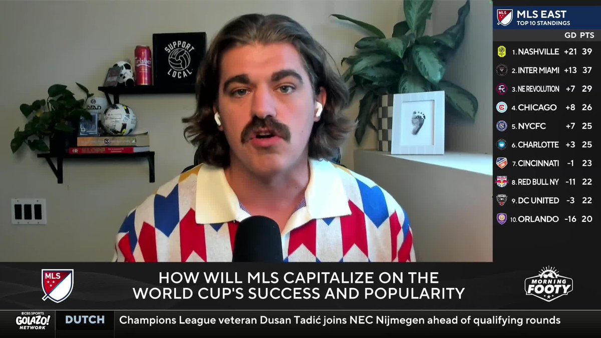 "The quality of play in this league, it is almost unrecognisable from even eight years ago." Tom Bogert explains why the MLS is trending in a positive direction ↗️