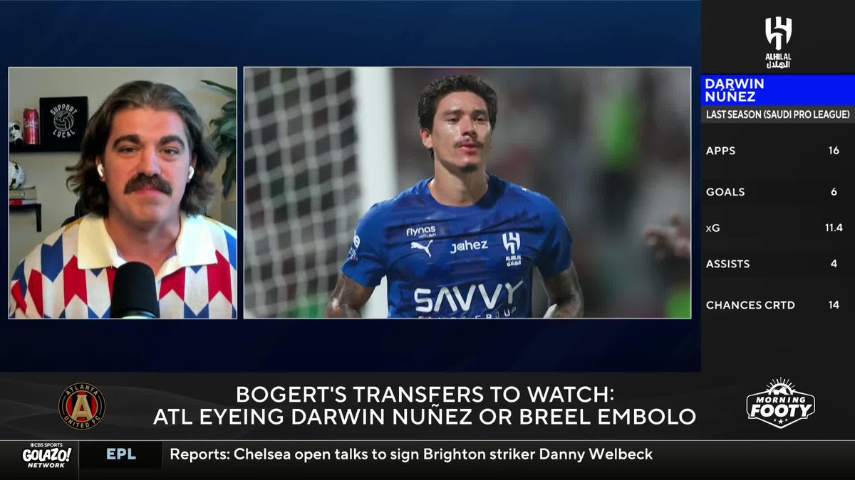 Darwin Núñez to Atlanta United? 🤔 Tom Bogert shares his MLS transfers to watch 👀