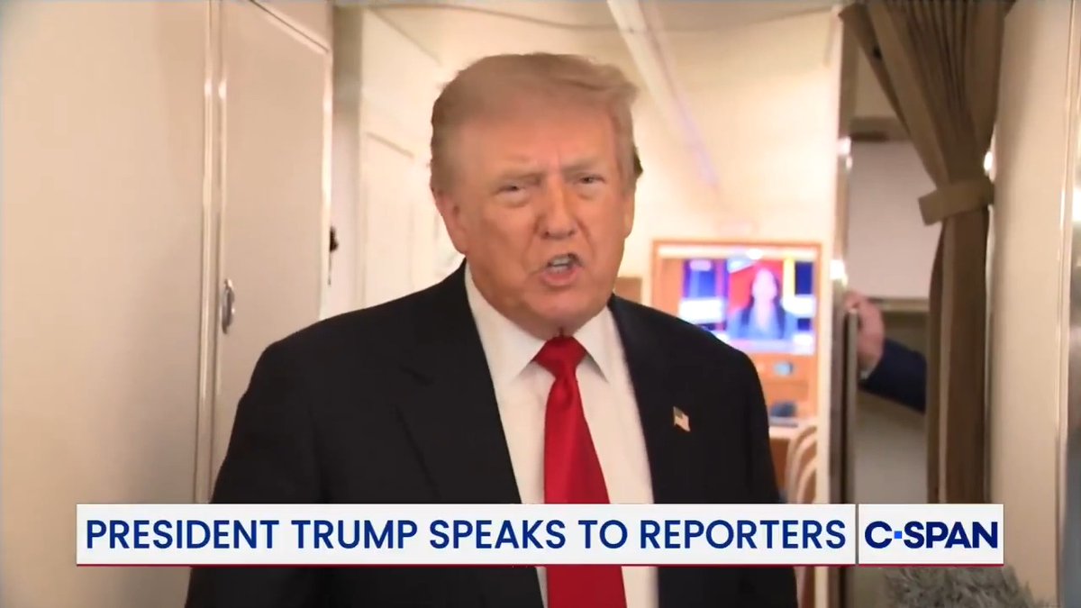 President Trump on Senate Majority Leader John Thune (R-SD): "He's just got to get his job done...you got to get the SAVE America Act passed, or better than that would be the filibuster."