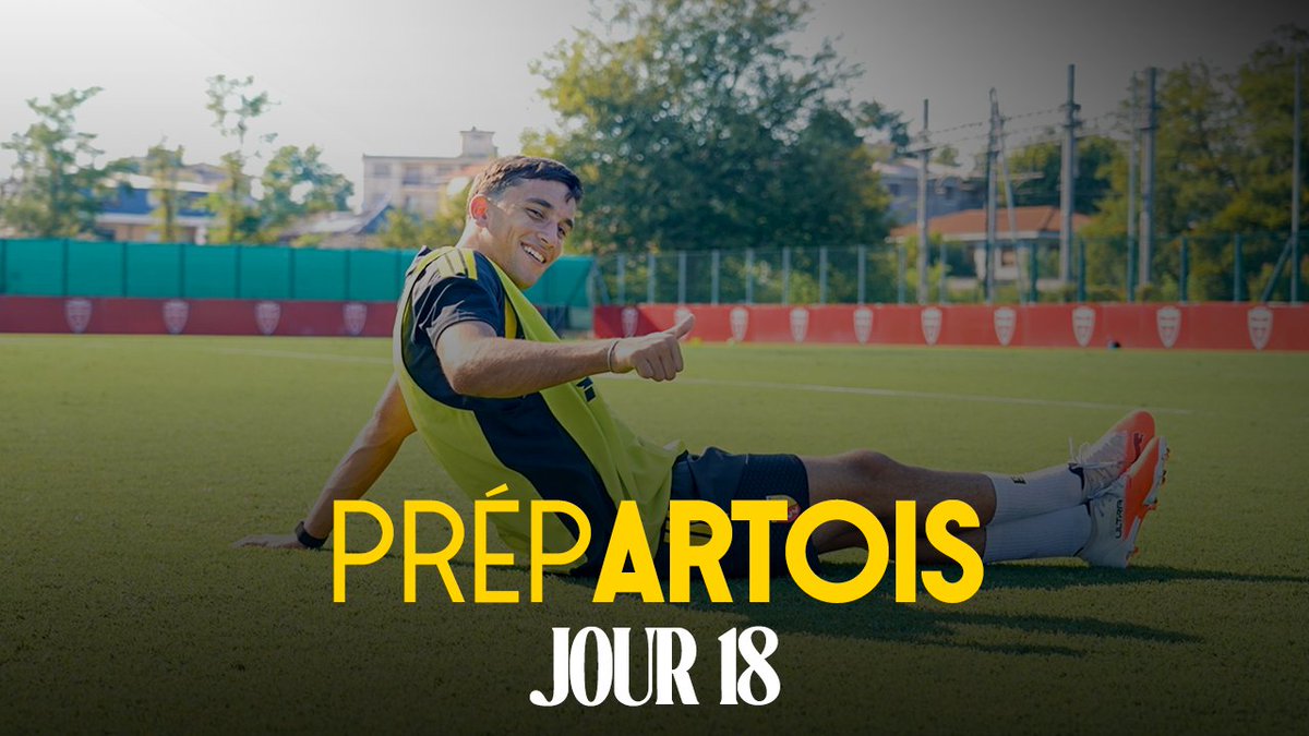 #𝐏𝐫𝐞́𝐩𝑨𝒓𝒕𝒐𝒊𝒔, 𝗝𝗢𝗨𝗥 𝟭𝟴 ⚒️ De l'Artois à Monza 🇮🇹 où ils prendront leurs quartiers pendant quelques jours, plongez dans la première journée de stage des Sang et Or. #𝑪𝒐̂𝒎𝒆Together