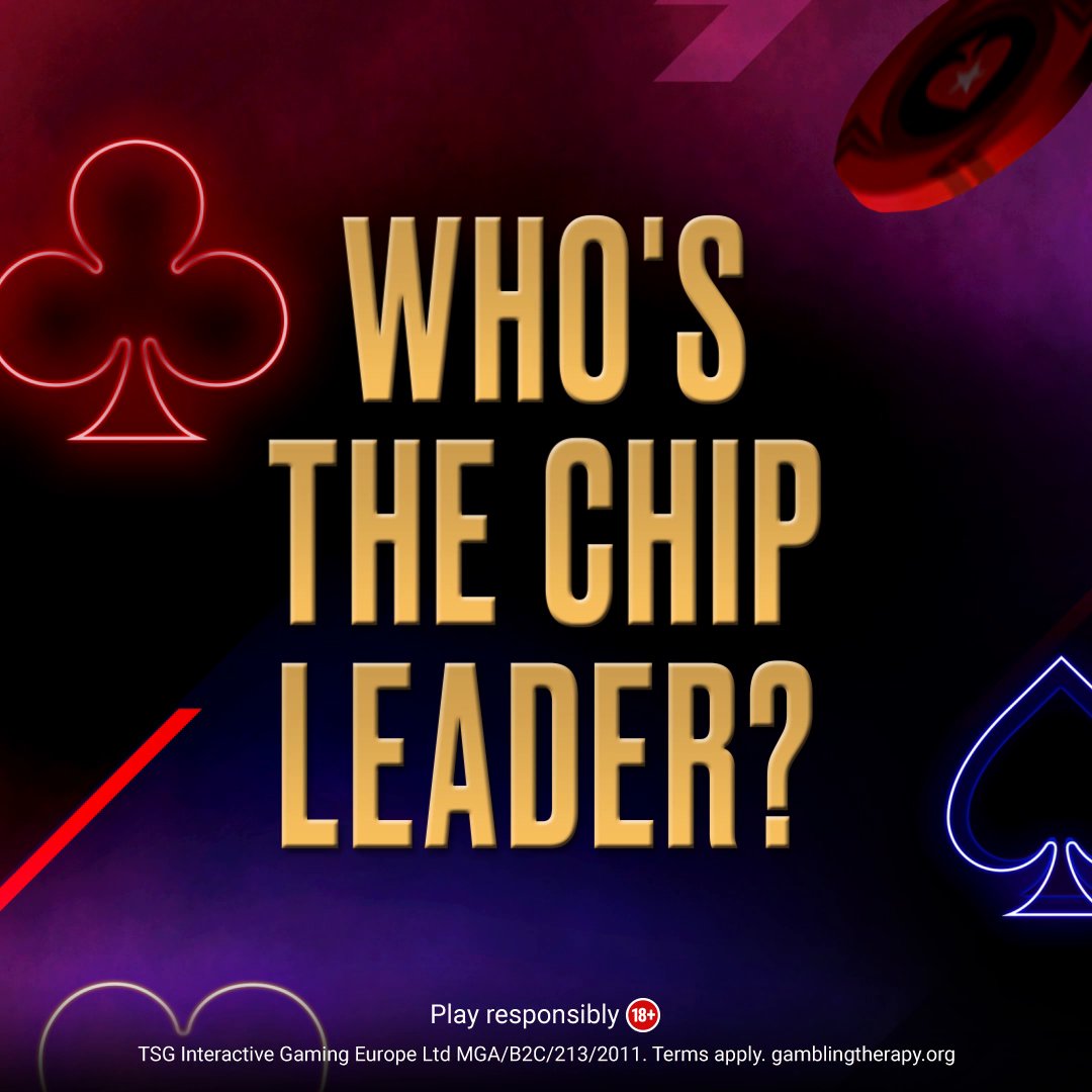 ⚠️Giveaway⚠️ Win one of 10 $11 Sunday Million Anniversary tickets. Work out who the chip leader is for the chance to play the Sunday Million Anniversary for free. Reply with your answer + [Stars ID] + #SundayMillionAnniversary by 18:00 CET, Tue. T&Cs: