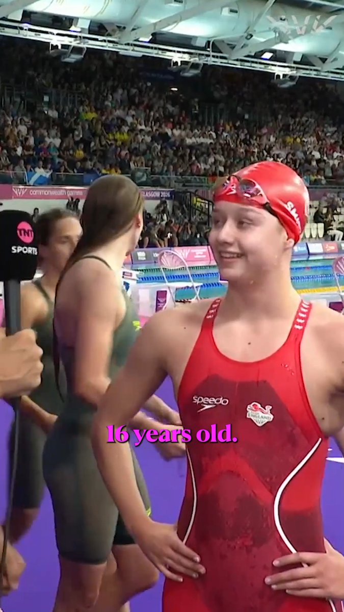 Winning a silver medal at just 16 years old... an incredible achievement from Amalie Smith 🥈👏