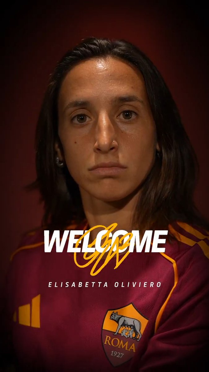 ๐ค Benvenuta alla Roma, Elisabetta Oliviero! ๐ฎ๐น #ASRomaFemminile