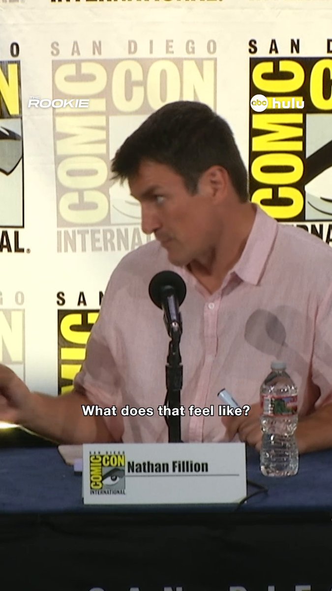 When a little typey typey turns into something this special 🥹 #TheRookie #SDCC