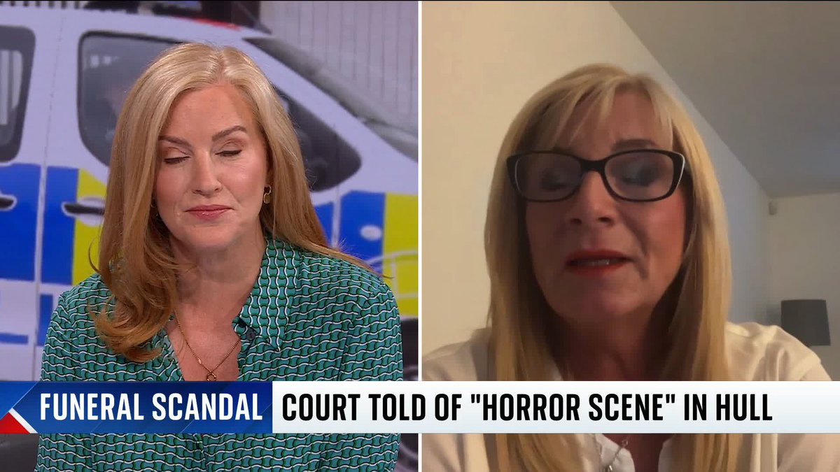 "This is going to happen again somewhere else." Karen Dry, who trusted Robert Bush with her parents' funerals, tells Sarah-Jane Mee cross-party action by the government is needed to prevent a similar incident like in Hull from recurring. 📺 Sky 501